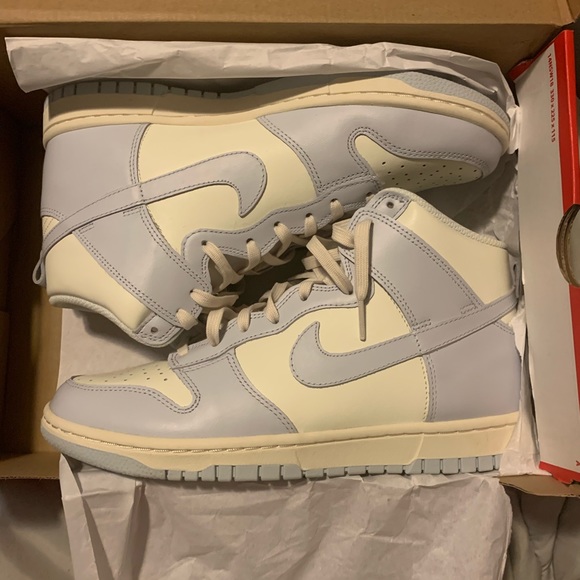 nike women's dunk high football grey